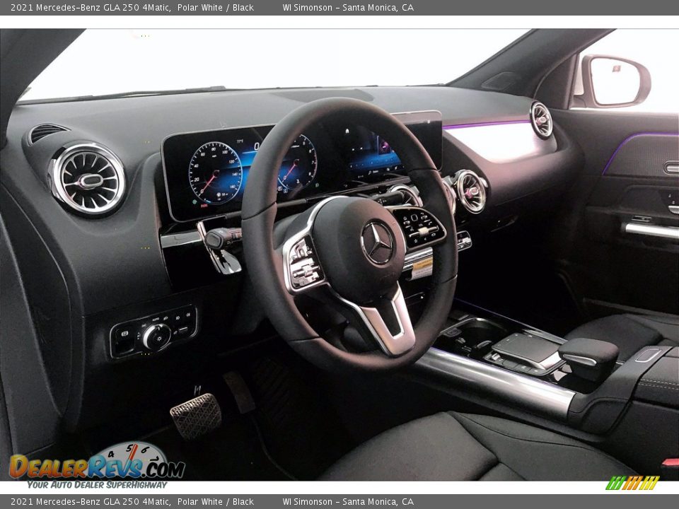 2021 Mercedes-Benz GLA 250 4Matic Polar White / Black Photo #4