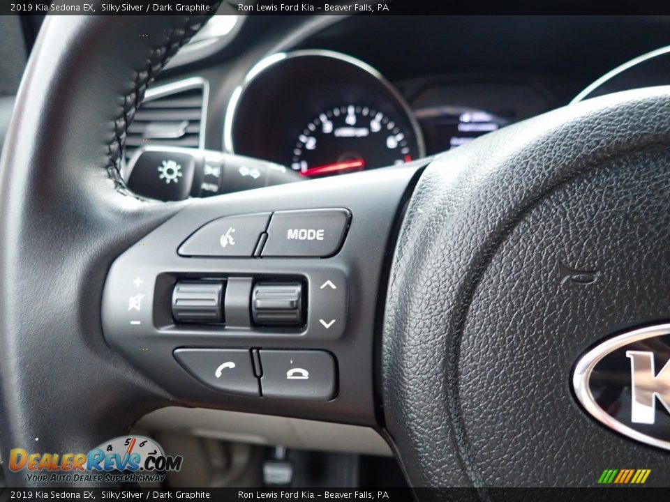 2019 Kia Sedona EX Steering Wheel Photo #21