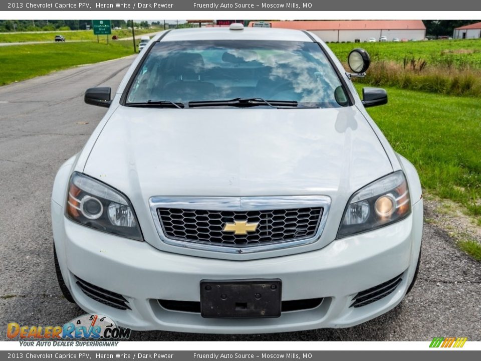 2013 Chevrolet Caprice PPV Heron White / Dark Pewter Photo #9