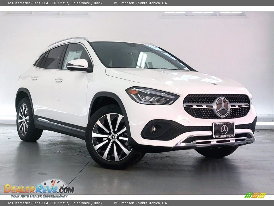 2021 Mercedes-Benz GLA 250 4Matic Polar White / Black Photo #10