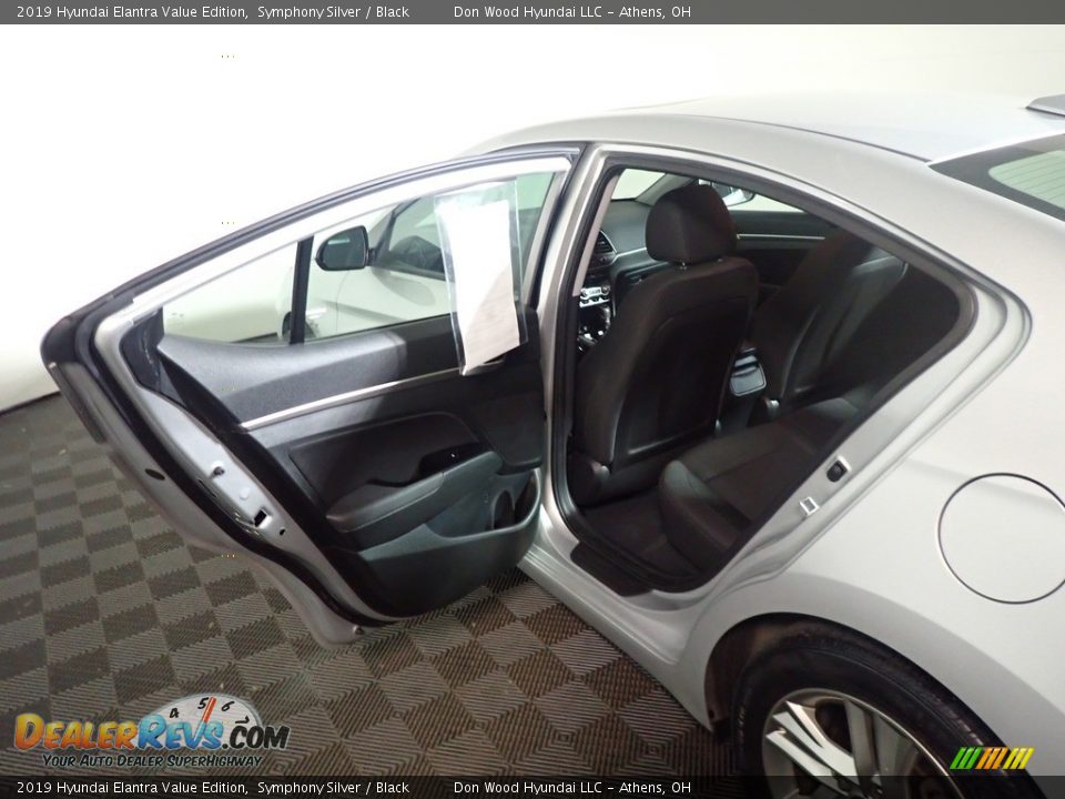 2019 Hyundai Elantra Value Edition Symphony Silver / Black Photo #36