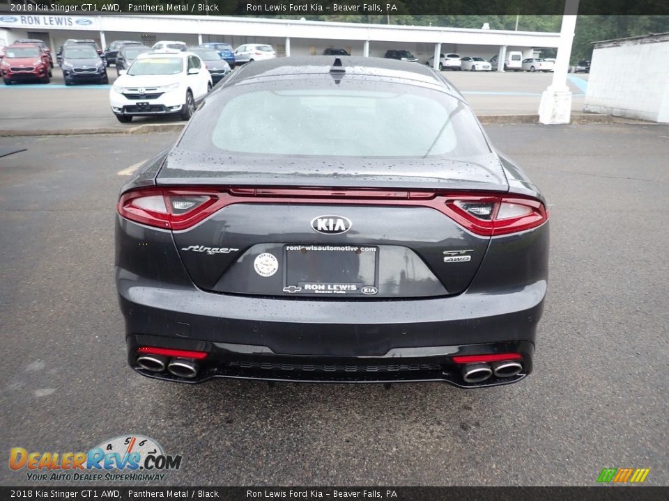 2018 Kia Stinger GT1 AWD Panthera Metal / Black Photo #8