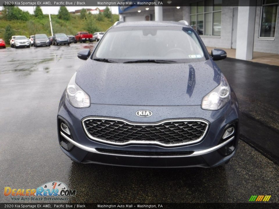 2020 Kia Sportage EX AWD Pacific Blue / Black Photo #5