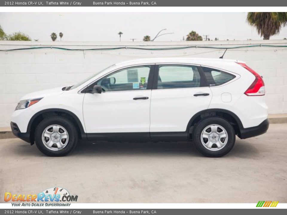 2012 Honda CR-V LX Taffeta White / Gray Photo #10