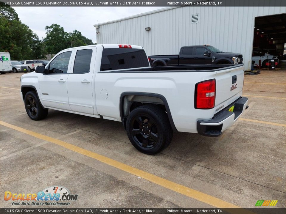 2016 GMC Sierra 1500 Elevation Double Cab 4WD Summit White / Dark Ash/Jet Black Photo #5