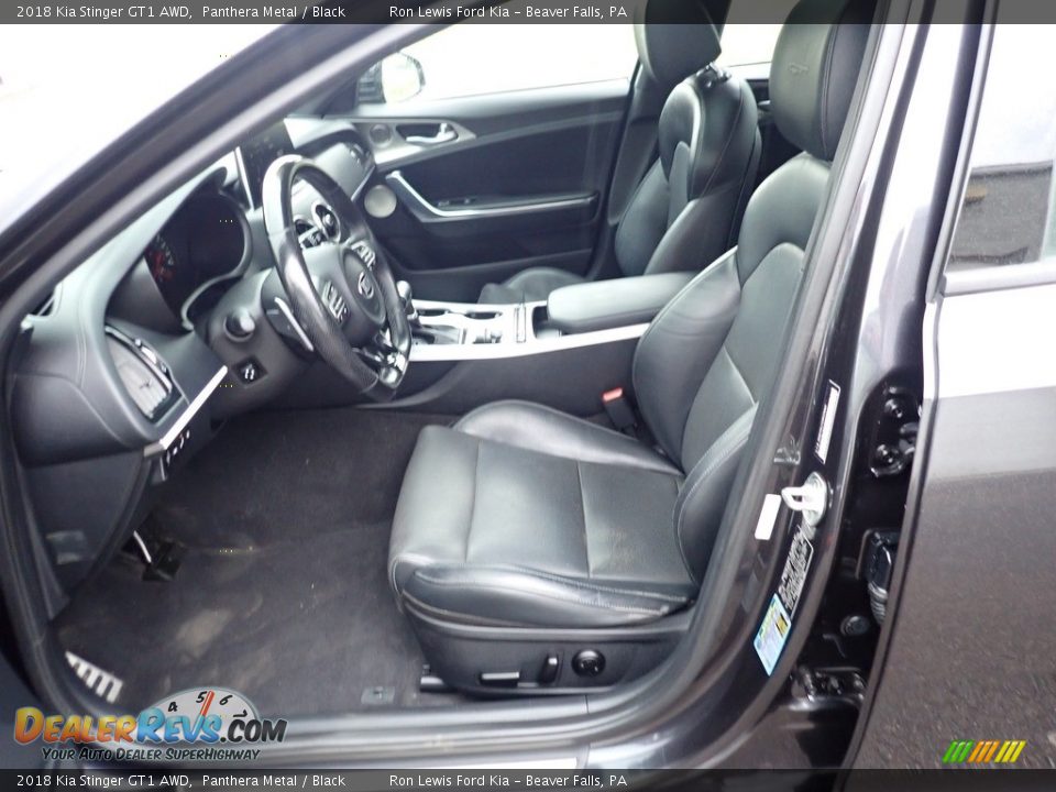 2018 Kia Stinger GT1 AWD Panthera Metal / Black Photo #14