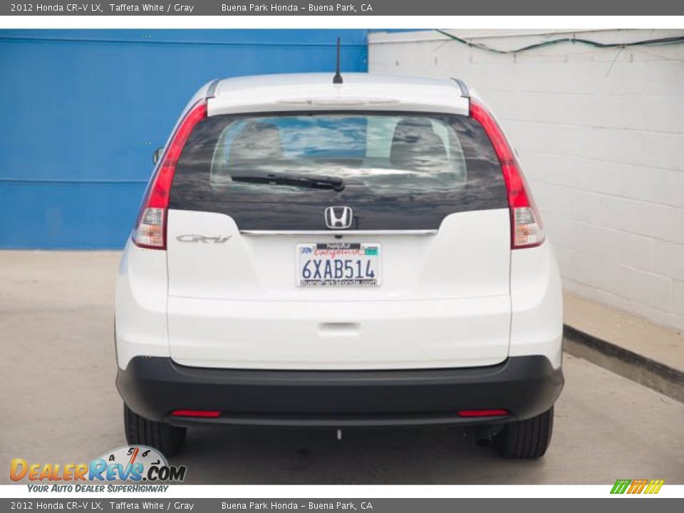 2012 Honda CR-V LX Taffeta White / Gray Photo #11