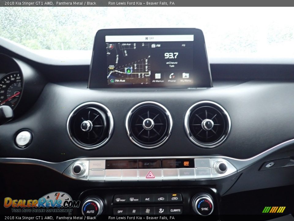 2018 Kia Stinger GT1 AWD Panthera Metal / Black Photo #17