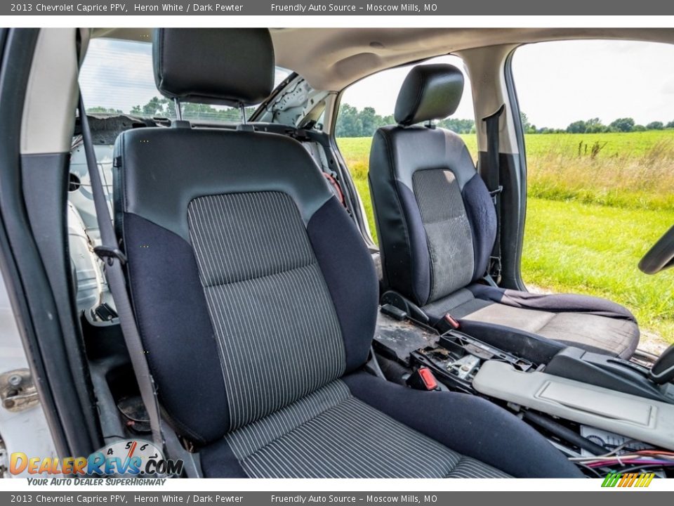 2013 Chevrolet Caprice PPV Heron White / Dark Pewter Photo #28