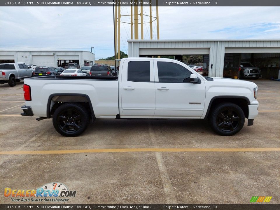 Summit White 2016 GMC Sierra 1500 Elevation Double Cab 4WD Photo #8