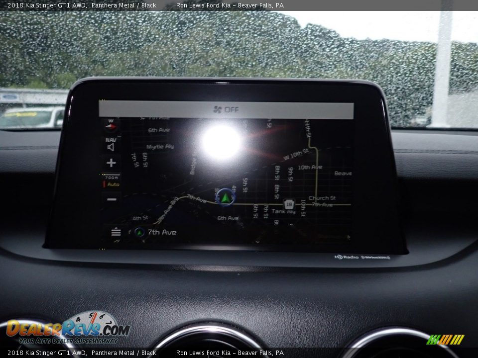 2018 Kia Stinger GT1 AWD Panthera Metal / Black Photo #18