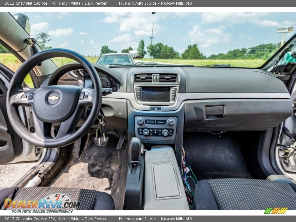 2013 Chevrolet Caprice PPV Heron White / Dark Pewter Photo #29