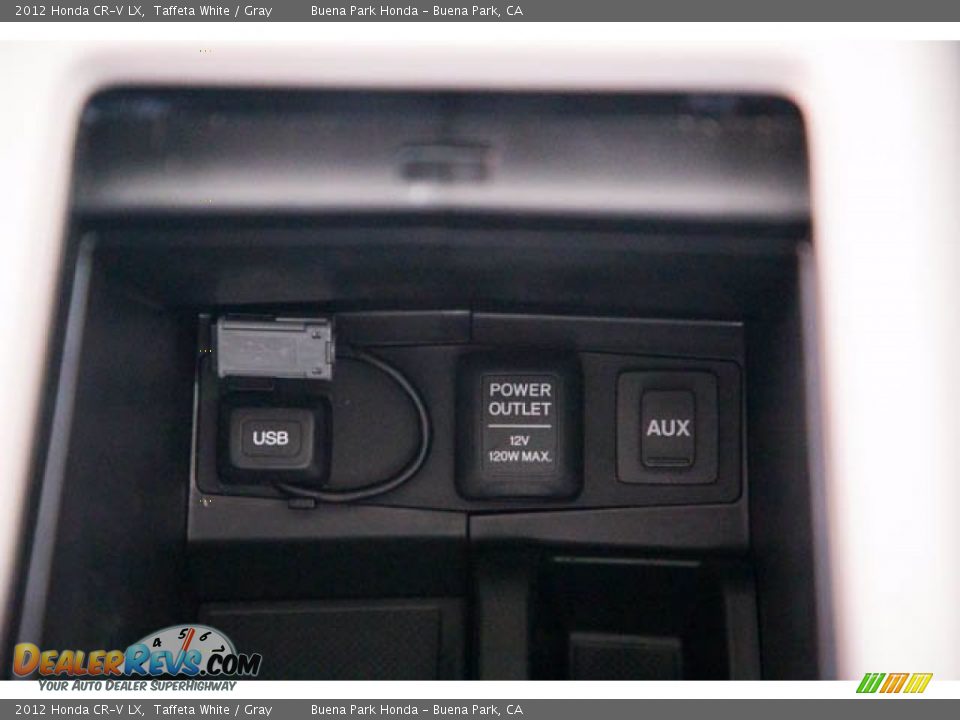 2012 Honda CR-V LX Taffeta White / Gray Photo #15