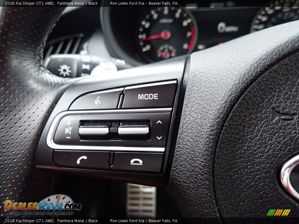 2018 Kia Stinger GT1 AWD Steering Wheel Photo #23