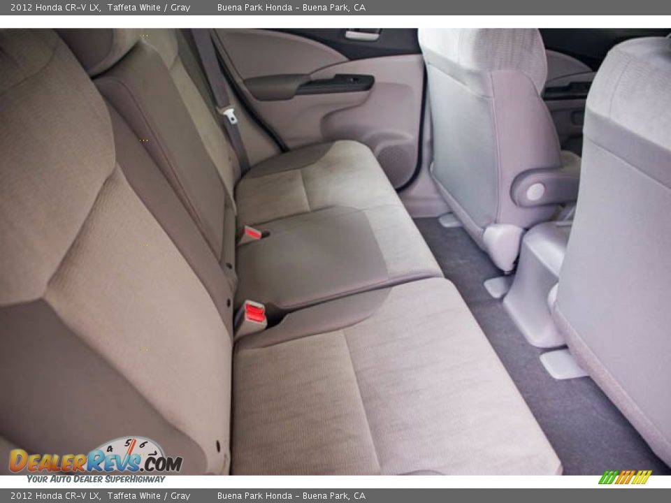 2012 Honda CR-V LX Taffeta White / Gray Photo #19