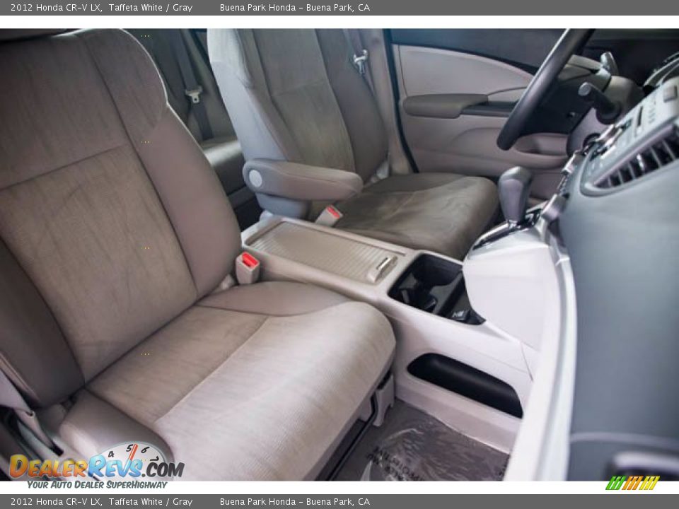 2012 Honda CR-V LX Taffeta White / Gray Photo #22