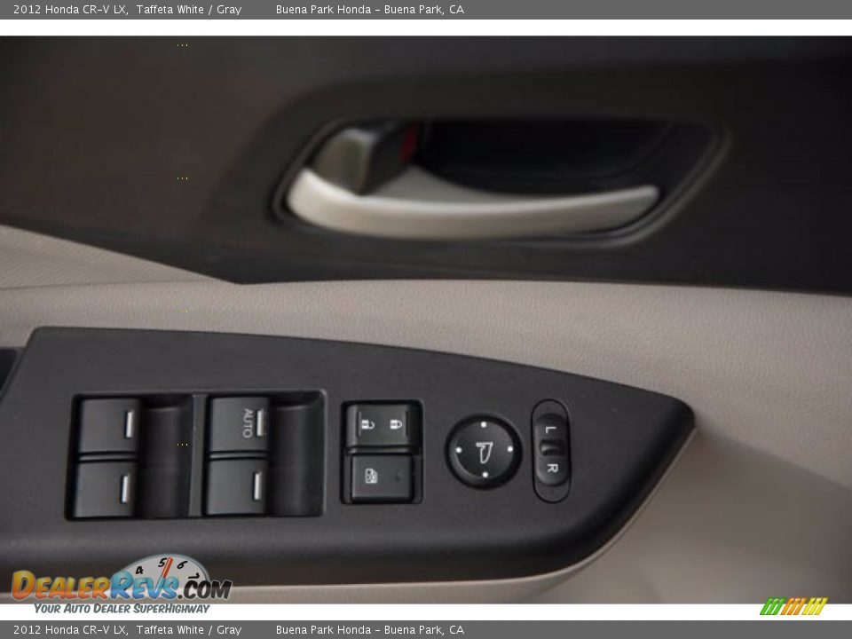 2012 Honda CR-V LX Taffeta White / Gray Photo #27