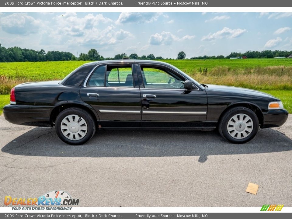 2009 Ford Crown Victoria Police Interceptor Black / Dark Charcoal Photo #3