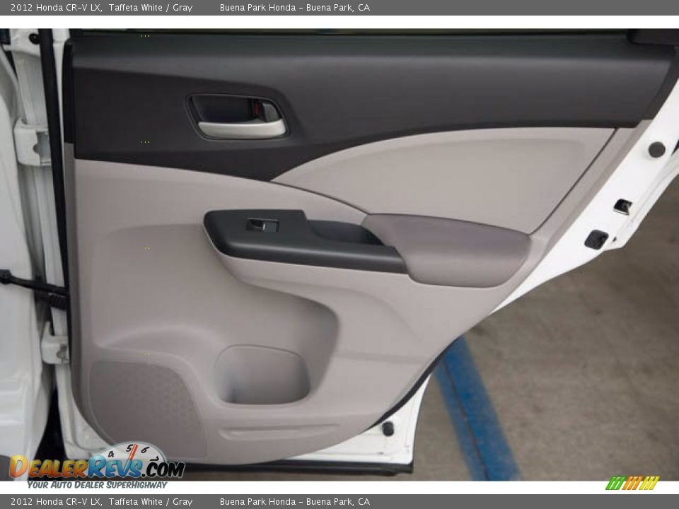 2012 Honda CR-V LX Taffeta White / Gray Photo #29