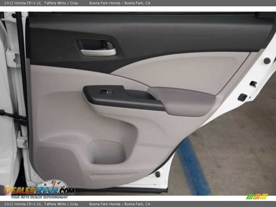 2012 Honda CR-V LX Taffeta White / Gray Photo #29