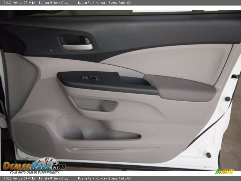 2012 Honda CR-V LX Taffeta White / Gray Photo #30
