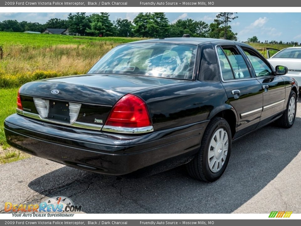 2009 Ford Crown Victoria Police Interceptor Black / Dark Charcoal Photo #4