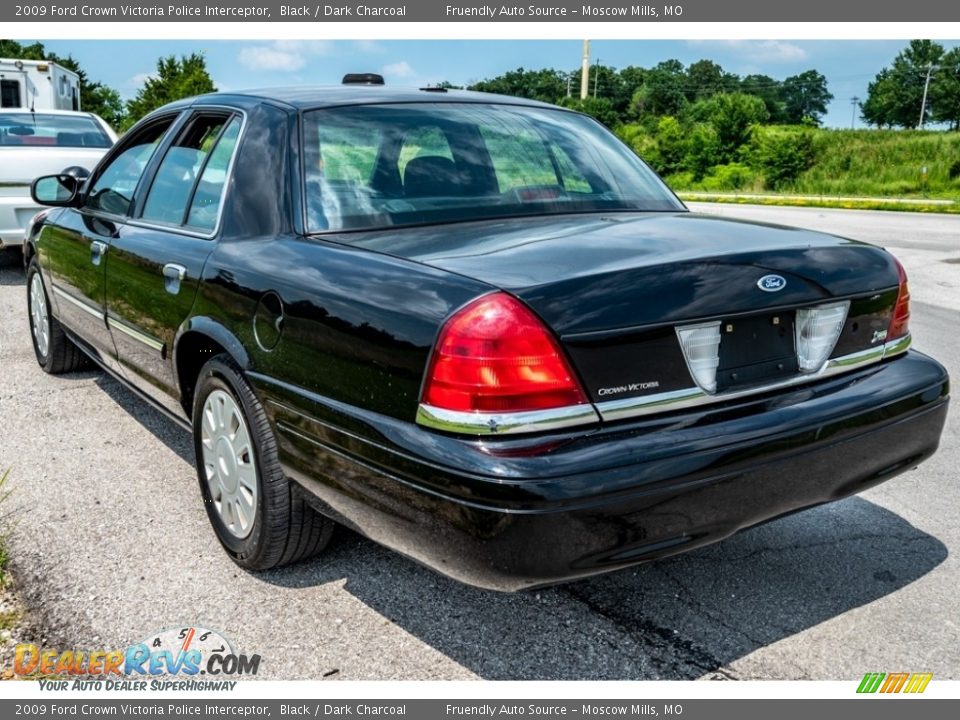 2009 Ford Crown Victoria Police Interceptor Black / Dark Charcoal Photo #6