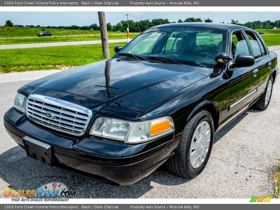 2009 Ford Crown Victoria Police Interceptor Black / Dark Charcoal Photo #8