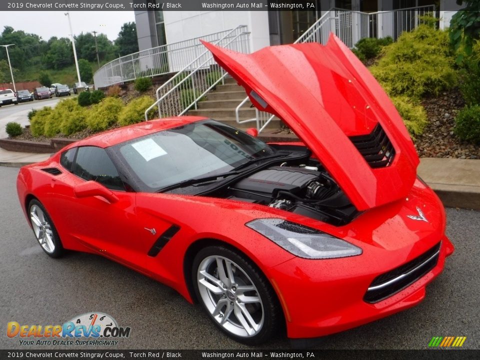 2019 Chevrolet Corvette Stingray Coupe Torch Red / Black Photo #3