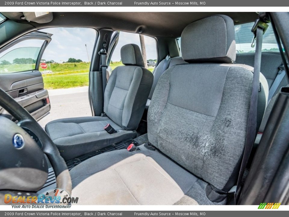 2009 Ford Crown Victoria Police Interceptor Black / Dark Charcoal Photo #17