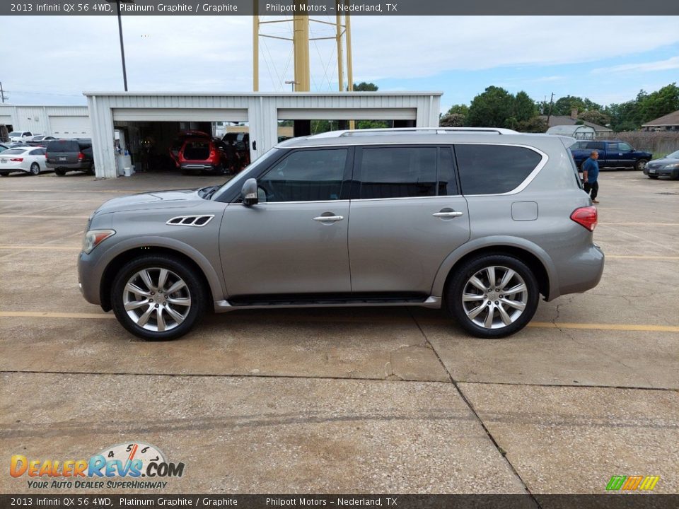 Platinum Graphite 2013 Infiniti QX 56 4WD Photo #4