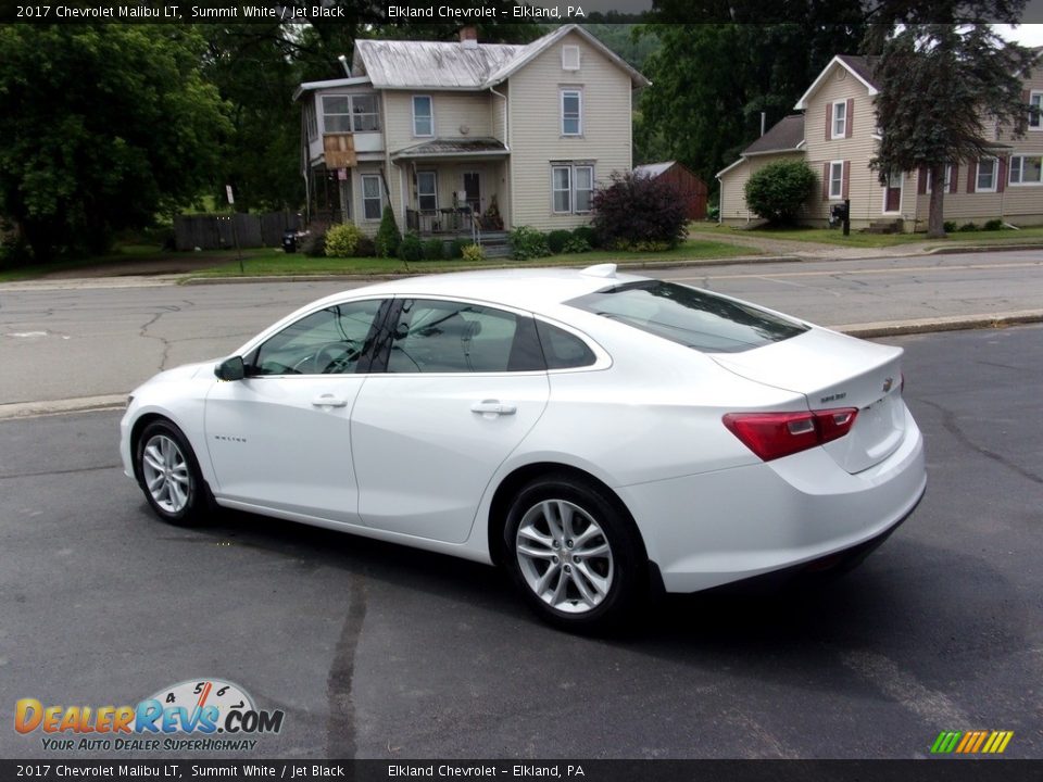 2017 Chevrolet Malibu LT Summit White / Jet Black Photo #5