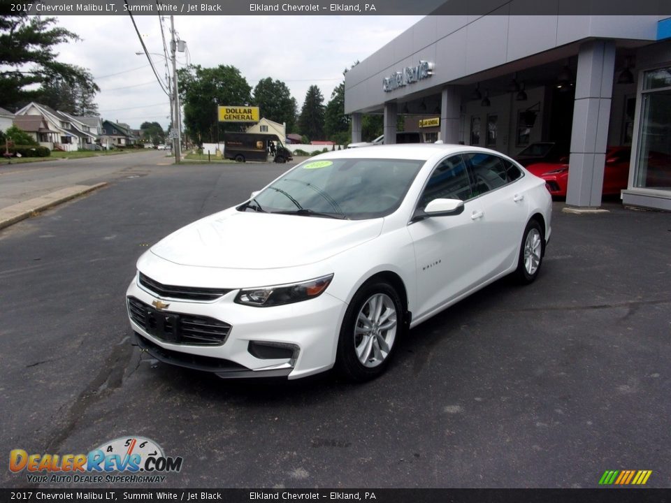 2017 Chevrolet Malibu LT Summit White / Jet Black Photo #7