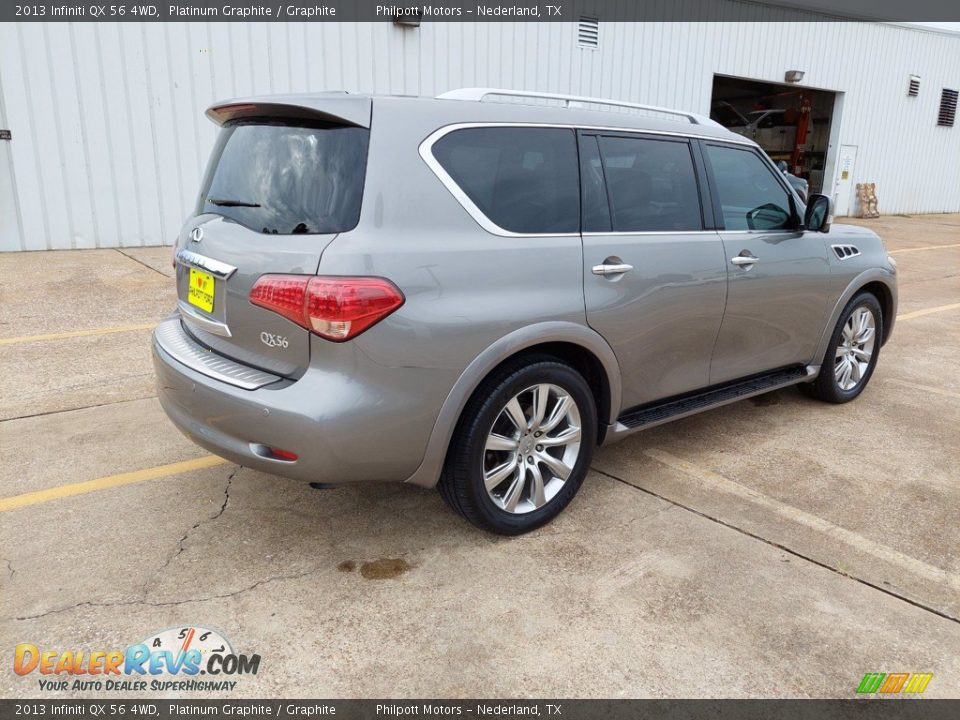 2013 Infiniti QX 56 4WD Platinum Graphite / Graphite Photo #7