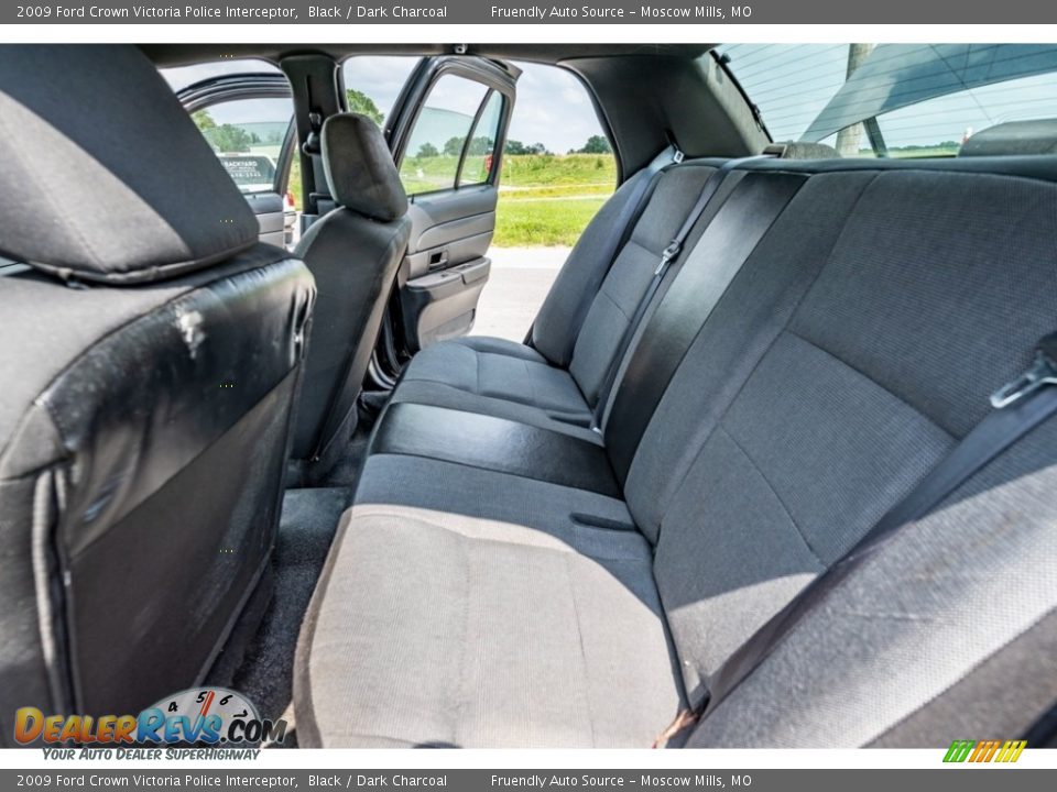 2009 Ford Crown Victoria Police Interceptor Black / Dark Charcoal Photo #22