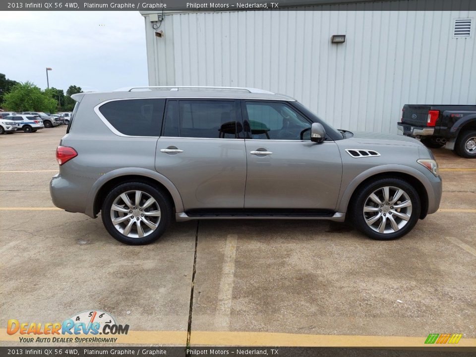 2013 Infiniti QX 56 4WD Platinum Graphite / Graphite Photo #8