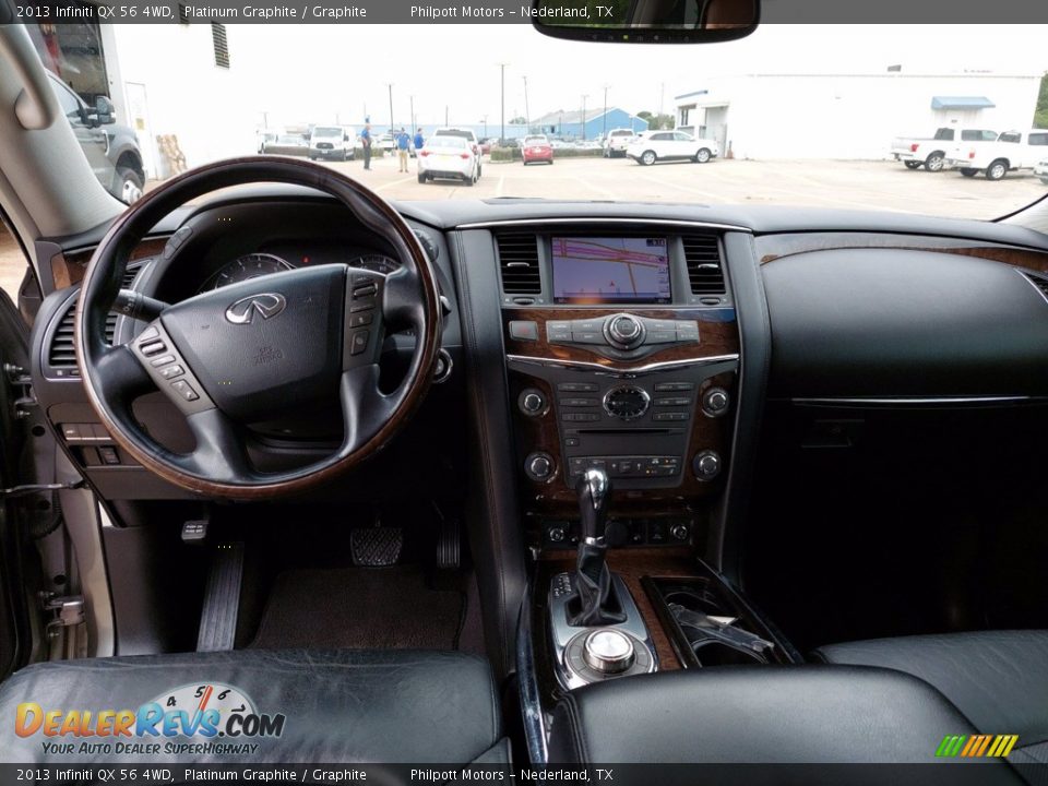 Dashboard of 2013 Infiniti QX 56 4WD Photo #11
