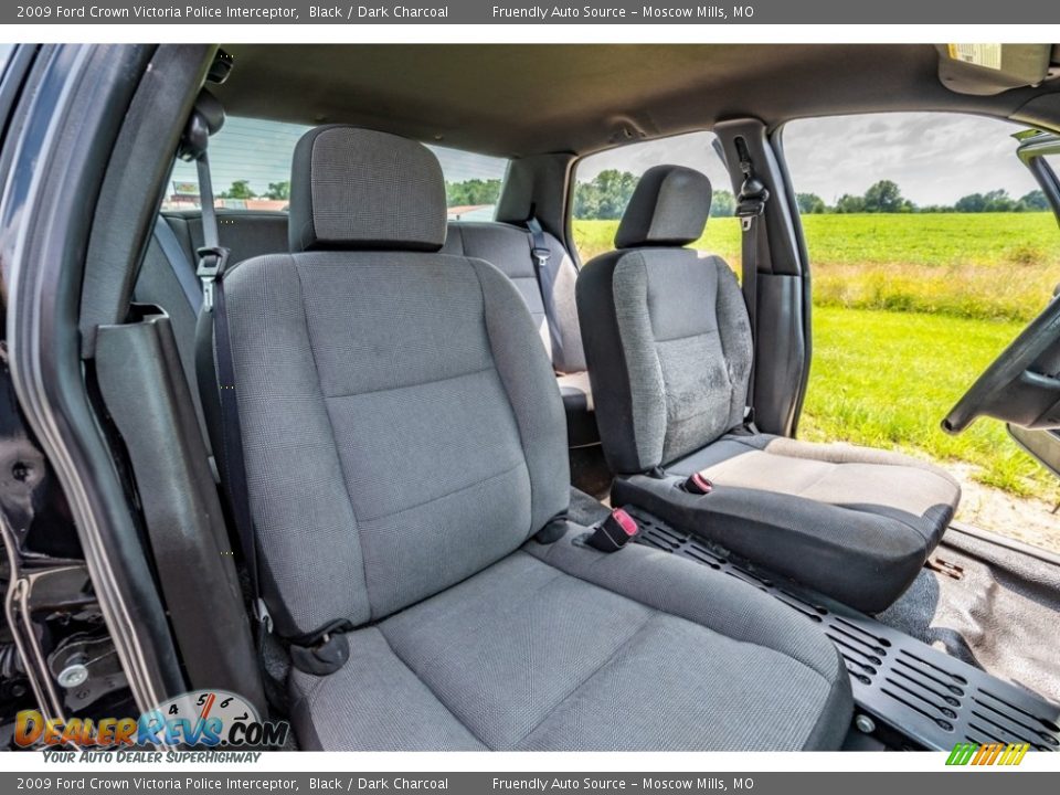 2009 Ford Crown Victoria Police Interceptor Black / Dark Charcoal Photo #29