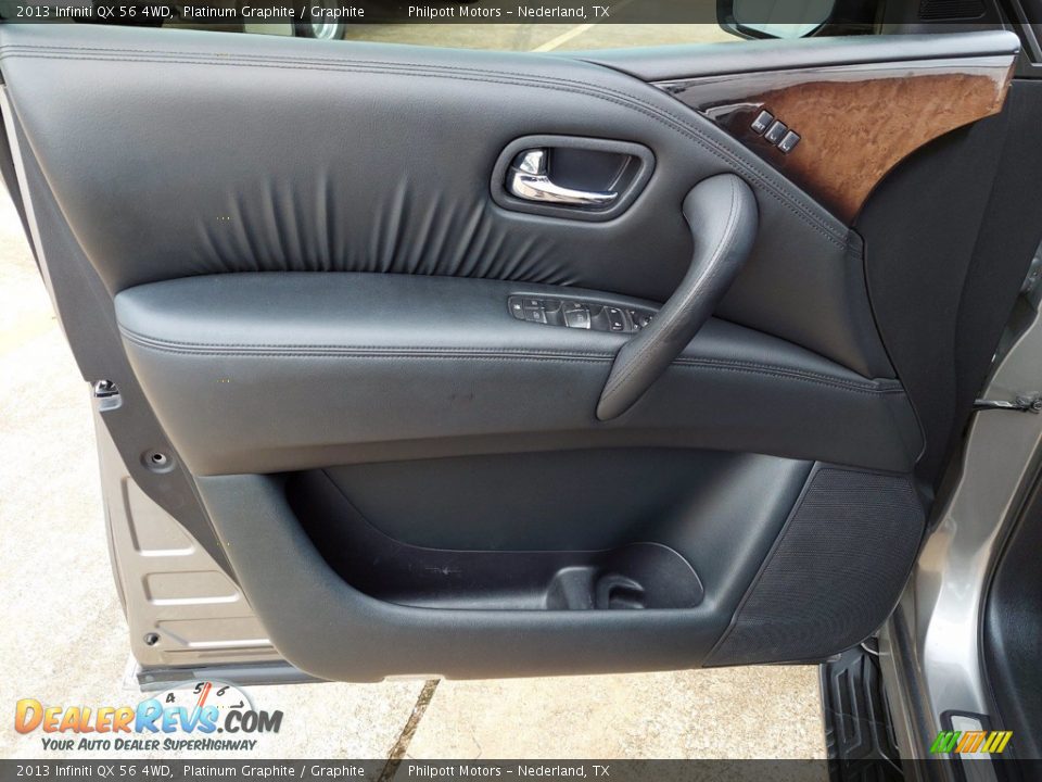 Door Panel of 2013 Infiniti QX 56 4WD Photo #13