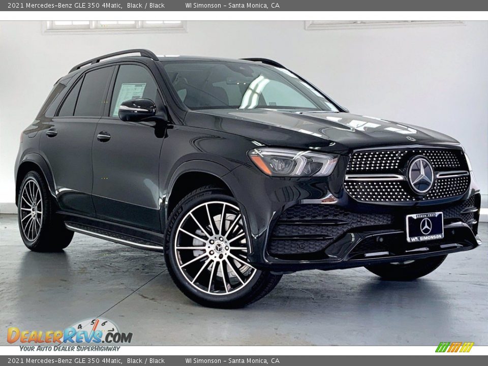 2021 Mercedes-Benz GLE 350 4Matic Black / Black Photo #12