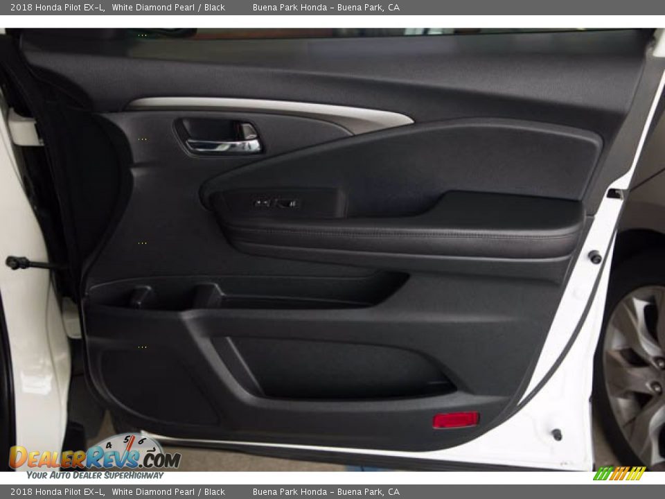 2018 Honda Pilot EX-L White Diamond Pearl / Black Photo #34