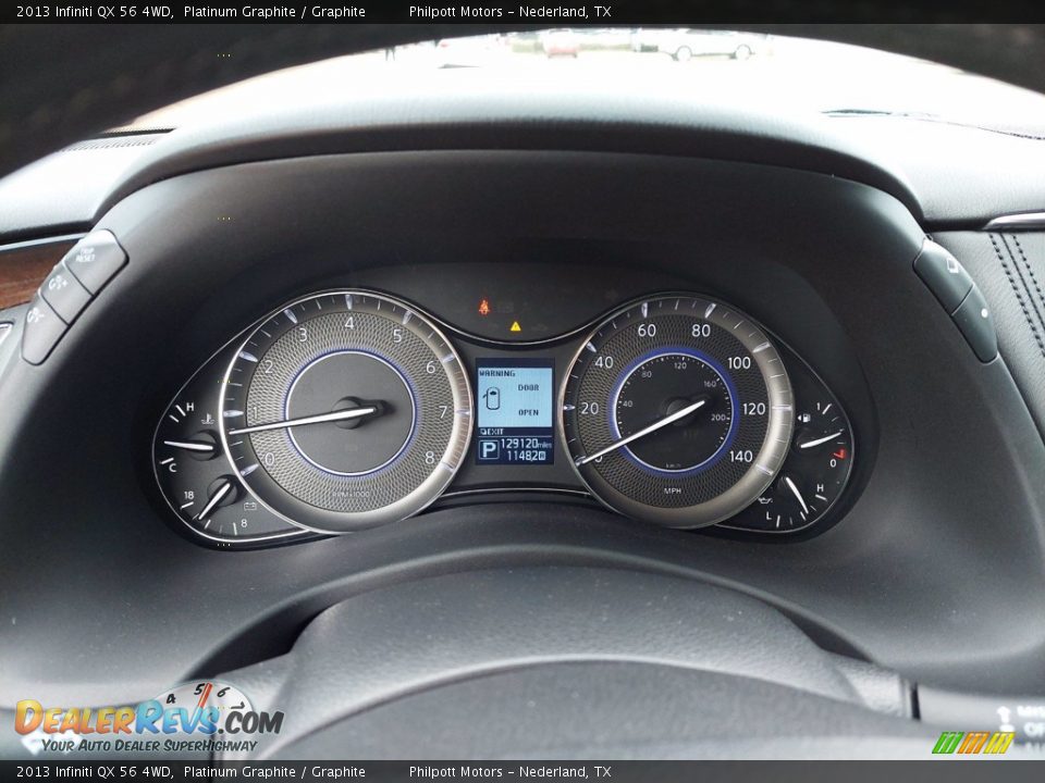 2013 Infiniti QX 56 4WD Gauges Photo #18