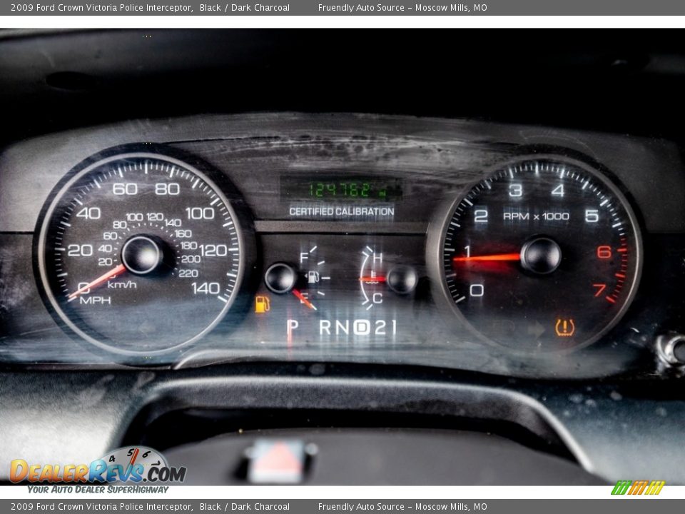 2009 Ford Crown Victoria Police Interceptor Black / Dark Charcoal Photo #35