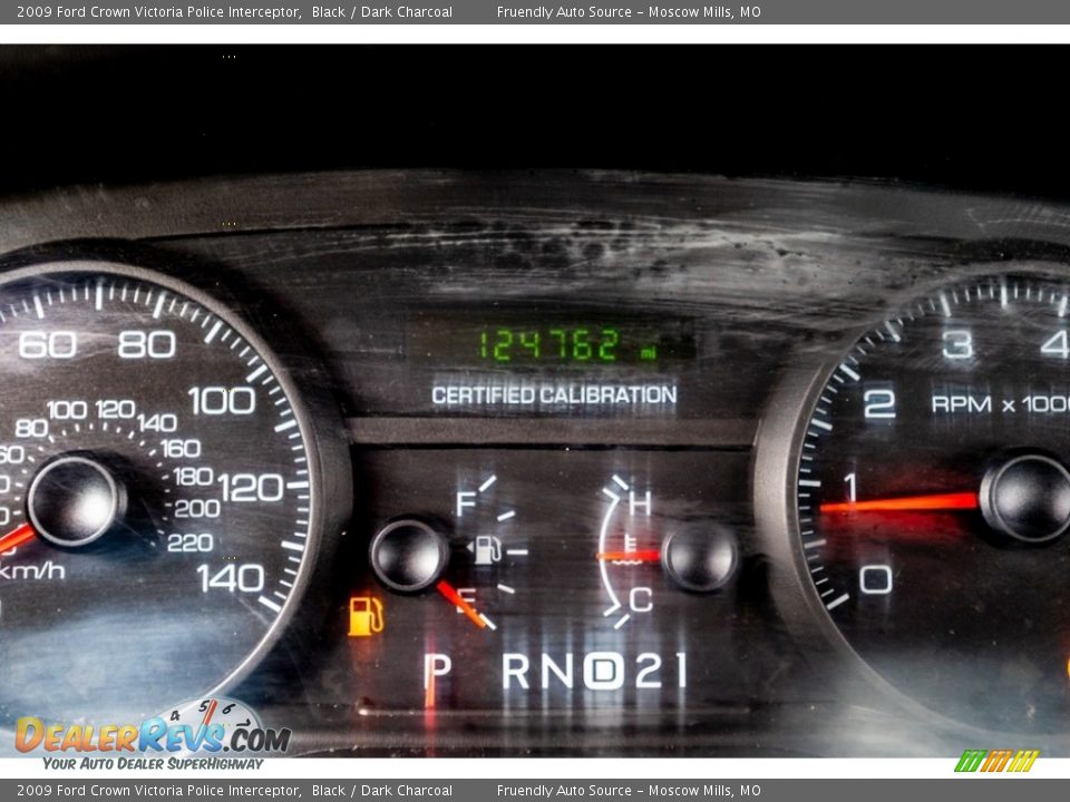 2009 Ford Crown Victoria Police Interceptor Black / Dark Charcoal Photo #36