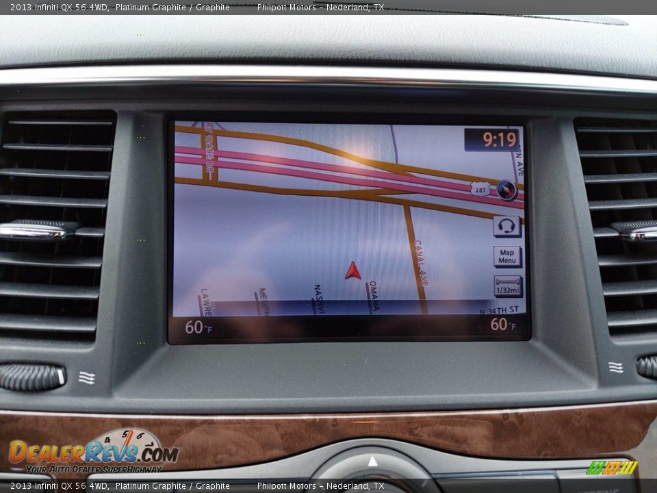Navigation of 2013 Infiniti QX 56 4WD Photo #22