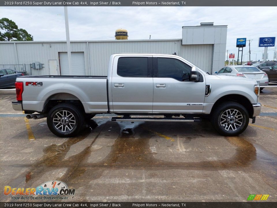 2019 Ford F250 Super Duty Lariat Crew Cab 4x4 Ingot Silver / Black Photo #8