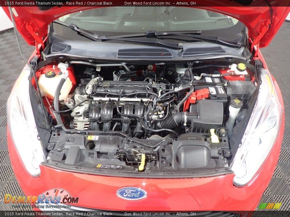 2015 Ford Fiesta Titanium Sedan 1.6 Liter DOHC 16-Valve Ti-VCT 4 Cylinder Engine Photo #8