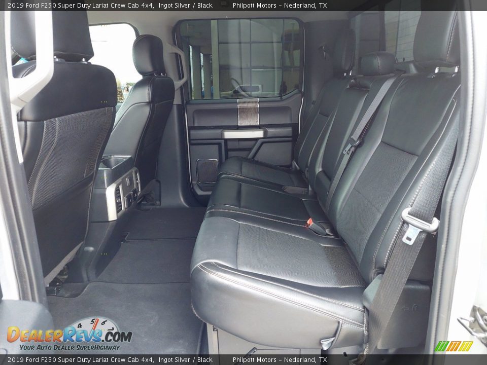 2019 Ford F250 Super Duty Lariat Crew Cab 4x4 Ingot Silver / Black Photo #12