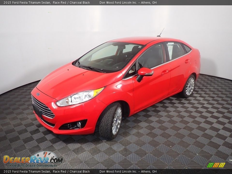 Race Red 2015 Ford Fiesta Titanium Sedan Photo #10