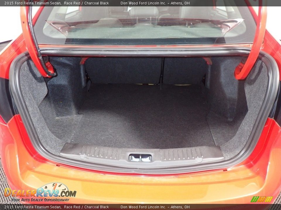 2015 Ford Fiesta Titanium Sedan Trunk Photo #16